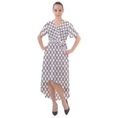 Watamula Front Wrap High Low Dress by deformigo