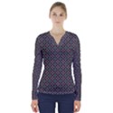 Marigo V-Neck Long Sleeve Top View1