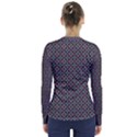 Marigo V-Neck Long Sleeve Top View2