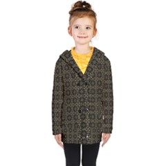 Sikanni Kids  Double Breasted Button Coat by deformigo