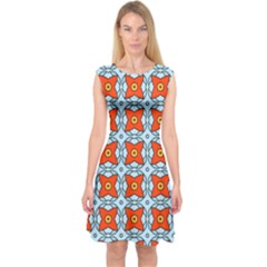 Vico Capsleeve Midi Dress