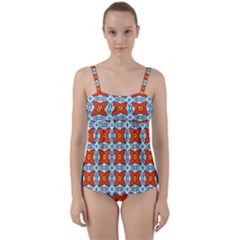 Vico Twist Front Tankini Set by deformigo