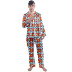 Vico Men s Satin Pajamas Long Pants Set by deformigo