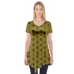 Teressa Short Sleeve Tunic  by deformigo