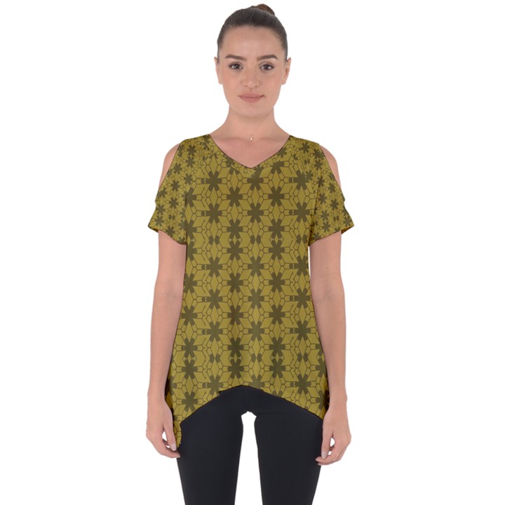 Teressa Cut Out Side Drop Tee