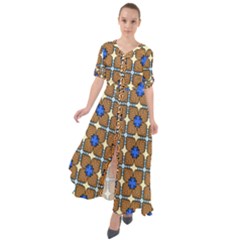 Mirano Waist Tie Boho Maxi Dress by deformigo