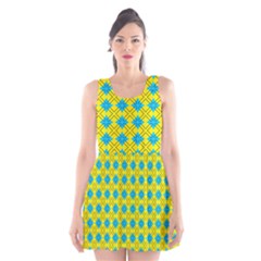 Taroa Scoop Neck Skater Dress by deformigo