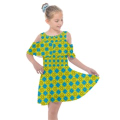 Taroa Kids  Shoulder Cutout Chiffon Dress by deformigo