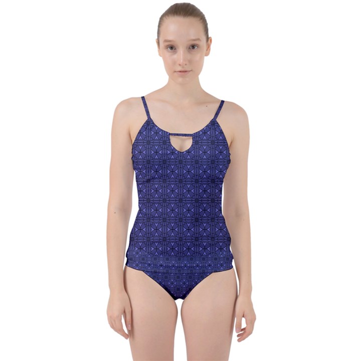 Sakami Cut Out Top Tankini Set