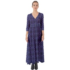 Sakami Button Up Boho Maxi Dress