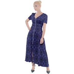 Sakami Button Up Short Sleeve Maxi Dress