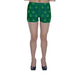 Smiling Happy Ones In The Fauna Skinny Shorts by pepitasart