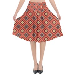 Kadomo Flared Midi Skirt by deformigo