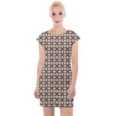 Esperanto Cap Sleeve Bodycon Dress by deformigo