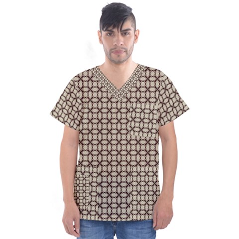 Esperanto Men s V-neck Scrub Top by deformigo