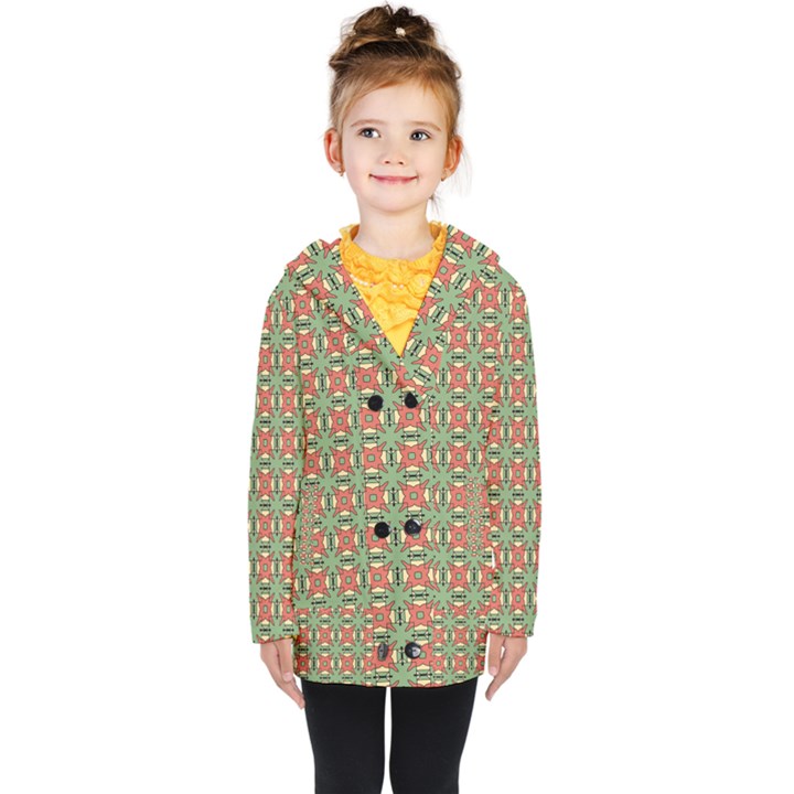 Tofino Kids  Double Breasted Button Coat