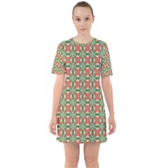 Tofino Sixties Short Sleeve Mini Dress by deformigo