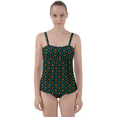 Socorro Twist Front Tankini Set by deformigo