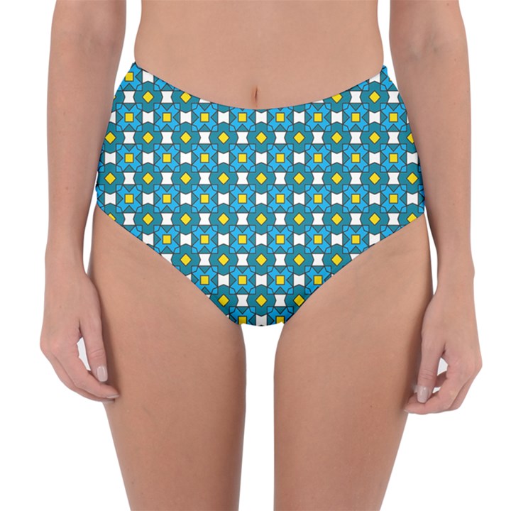 Suplado Reversible High-Waist Bikini Bottoms