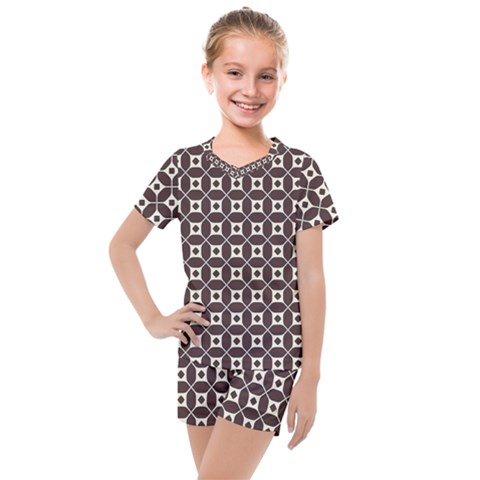 Talami Kids  Mesh Tee And Shorts Set by deformigo