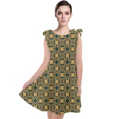 Delford Tie Up Tunic Dress by deformigo