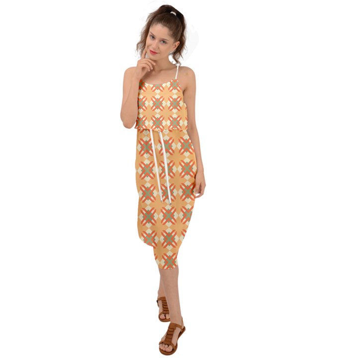 Mollis Waist Tie Cover Up Chiffon Dress