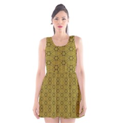 Damietta Scoop Neck Skater Dress by deformigo