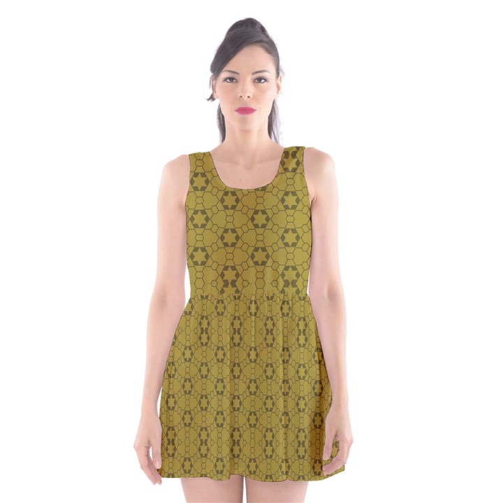 Damietta Scoop Neck Skater Dress