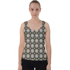 Eliana Velvet Tank Top by deformigo