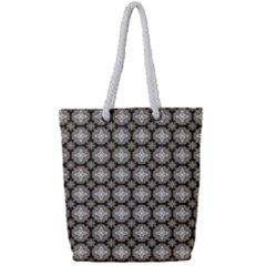 Eliana Full Print Rope Handle Tote (small) by deformigo