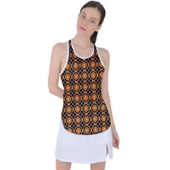 Prunicci Racer Back Mesh Tank Top