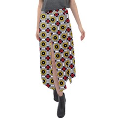 Casperia Velour Split Maxi Skirt by deformigo