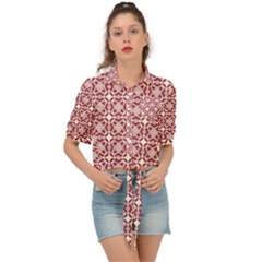 Meniko Tie Front Shirt 