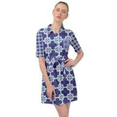 Anegada Belted Shirt Dress by deformigo