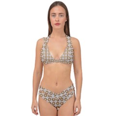 Antonimo Double Strap Halter Bikini Set by deformigo