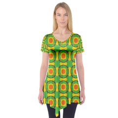 Nadallaa Short Sleeve Tunic  by deformigo