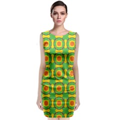 Nadallaa Classic Sleeveless Midi Dress by deformigo