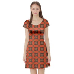 Geremea Short Sleeve Skater Dress by deformigo