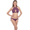 Sampolo Cross Front Halter Bikini Set View1