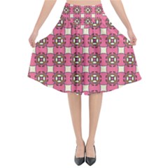 Marsal Flared Midi Skirt by deformigo