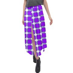 Tortola Velour Split Maxi Skirt by deformigo