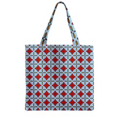 Montalvo Zipper Grocery Tote Bag by deformigo