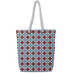 Montalvo Full Print Rope Handle Tote (small) by deformigo