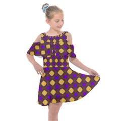 Mezzana Kids  Shoulder Cutout Chiffon Dress by deformigo