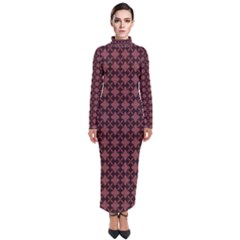 Chocolour Turtleneck Maxi Dress by deformigo