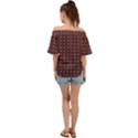 Chocolour Off Shoulder Short Sleeve Top View2