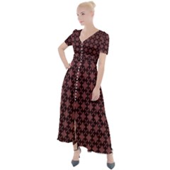 Chocolour Button Up Short Sleeve Maxi Dress