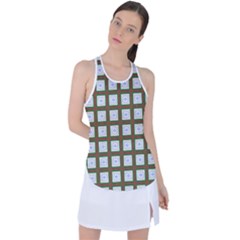 Tonara Racer Back Mesh Tank Top