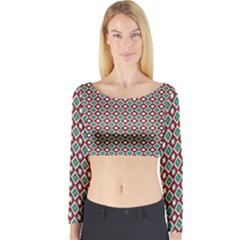 Mermita Long Sleeve Crop Top by deformigo