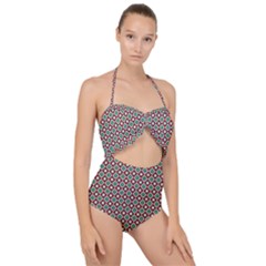 Mermita Scallop Top Cut Out Swimsuit by deformigo